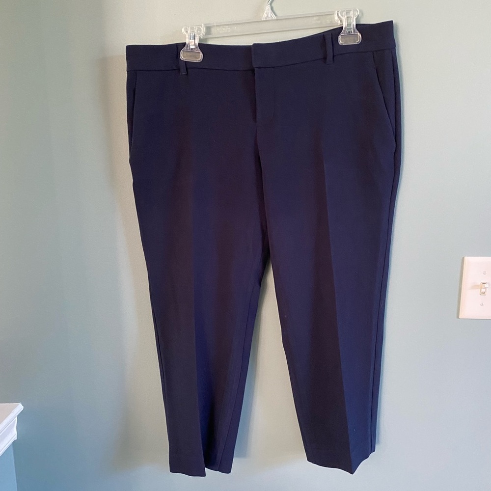Old Navy crop navy pant. 12P